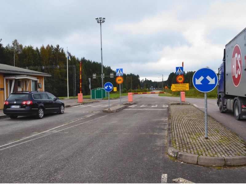 Пункт пропуска через границу Париккала-Сюваоро закрыт по инициативе Финляндии