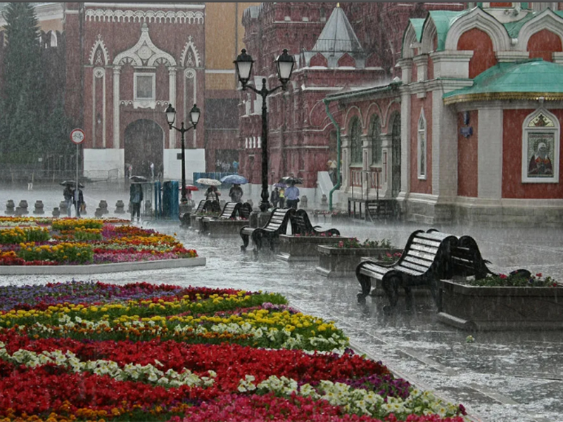 В Москве ожидается затяжной ливень